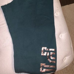 green& rose gold PINK sweats